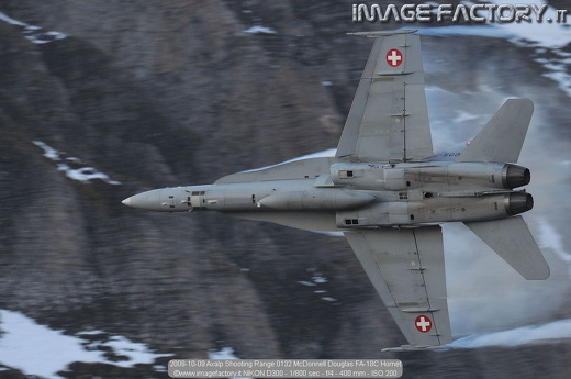 2008-10-09 Axalp Shooting Range 0132 McDonnell Douglas FA-18C Hornet